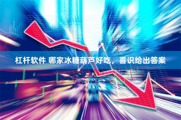 杠杆软件 哪家冰糖葫芦好吃，喜识给出答案