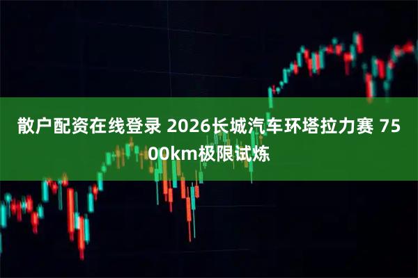 散户配资在线登录 2026长城汽车环塔拉力赛 7500km极限试炼